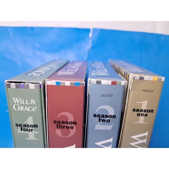 Will & Grace Complete Seasons 1 thru 4 DVD Lot-Great Condition - Picture 2 of 7